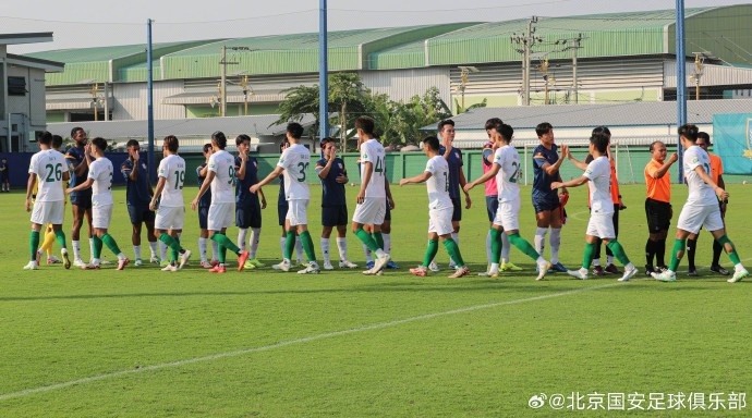  教學(xué)賽 : 北京國(guó)安1-2華城FC 林良銘助攻法比奧破門